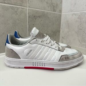 Adidas White and Gray Sneakers Size 10 Men